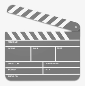 Slate Movie Scene Png- - Movie Clapper Board Png, Transparent Png, Free Download