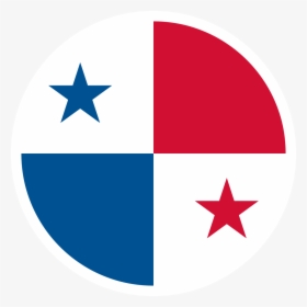 Bandera Panama Emoji Clipart , Png Download - Panama Flag Round Png, Transparent Png, Free Download