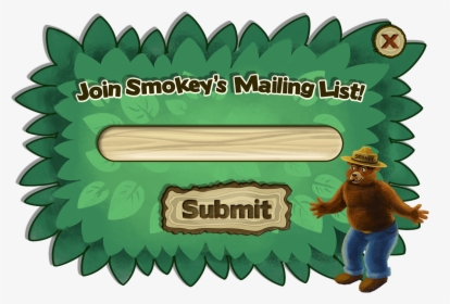 Transparent Smokey The Bear Png - Illustration, Png Download, Free Download