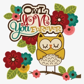 Svg Owl Clip Art Cute Owl Cli - Cute Owl Love You, HD Png Download, Free Download