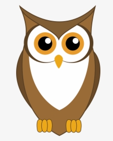 Clipart Of Baby Owl, Clipart Of Cute Owls, Clipart - Owl Vector Clip Art, HD Png Download, Free Download