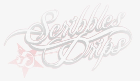 Scribbles & Drips - Calligraphy, HD Png Download, Free Download