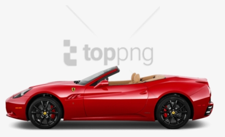 Download Ferrari Side Images - Ferrari Side View Png, Transparent Png, Free Download
