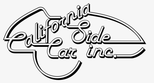 California Side Car Logo Png Transparent - Line Art, Png Download, Free Download