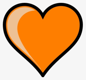 Heart Clip Art At - Google Map Icon Orange, HD Png Download, Free Download