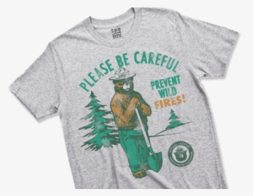Smokey The Bear Tee-luv Tee - Not Feed The Dog Sign, HD Png Download, Free Download