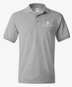Gildan Sports Grey Polo Shirt, HD Png Download, Free Download