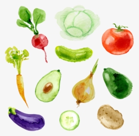 Vinilo Cocina Frutas Y Verduras - Verduras Png, Transparent Png, Free Download