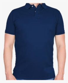 Dark Blue Tshirt Png - Polo Shirt, Transparent Png, Free Download