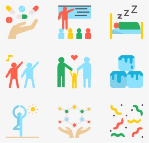 Essential Set - Therapy Icon Png Color, Transparent Png, Free Download