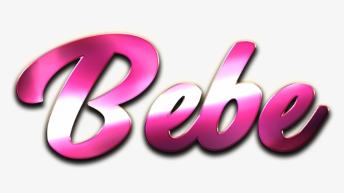 Bebe Name Design Png - Graphic Design, Transparent Png, Free Download