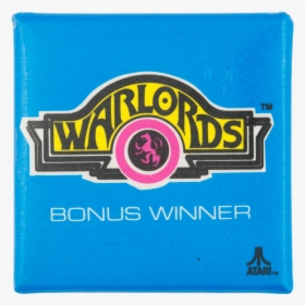 Atari Warlords Entertainment Button Museum - Label, HD Png Download, Free Download