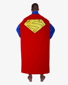 Dc Superman Robe With Cape - Cape, HD Png Download, Free Download