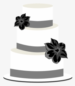 Decorative Wedding Cake Png Image - Wedding Cake Clipart, Transparent Png, Free Download