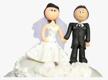 Wedding Cake Topper Png - Happy Wedding Anniversary With Couple, Transparent Png, Free Download