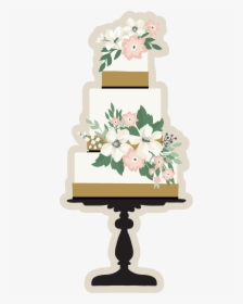Wedding Cake - Cherry Blossom, HD Png Download, Free Download