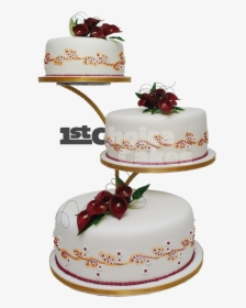 2 Tier Birthday Cake Stand, HD Png Download, Free Download