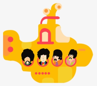 Beatles Vector Yellow Submarine, HD Png Download, Free Download
