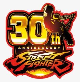 Transparent Street Fighter Clipart - Street Fighter 30 Year Anniversary, HD Png Download, Free Download