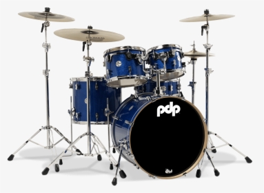 Pdcm2215bl - Concept™ Maple - Blue Sparkle - 5-piece - Dw 12 Piece Drum Set, HD Png Download, Free Download