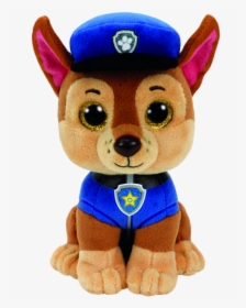 Paw Patrol Chase Beanie Boo"  Title="paw Patrol Chase - Ty Paw Patrol Chase, HD Png Download, Free Download