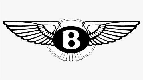 Bentley Motors Logo Black And White - Bentley Logo Transparent, HD Png Download, Free Download