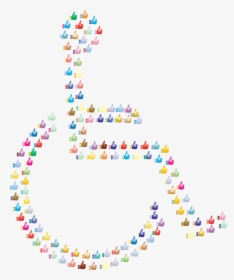 Computer Icons Silhouette Thumb Signal Disability Wheelchair - Cajas Petri Prueba Rapida, HD Png Download, Free Download