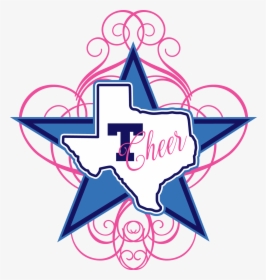 Megaphone Clipart Cheerleading Bow - Rockwall Texans Cheer, HD Png Download, Free Download
