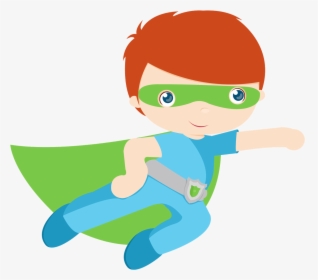 Kids Dressed As Superheroes Clipart - Kids Superhero Png, Transparent Png, Free Download