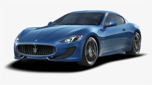 Download Maserati Png Transparent Image - Blue Maserati Granturismo, Png Download, Free Download