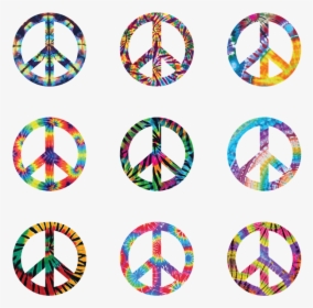 Peace Sign, Tie Dye, Sign, Peace, Tie, Dye, Symbol - Peace Symbol, HD Png Download, Free Download