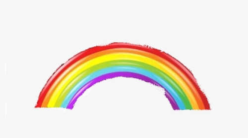 Rainbow Drawing Transparent Background, HD Png Download, Free Download
