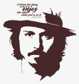 Johnny Depp Minimal Poster, HD Png Download, Free Download
