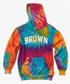 Tie Dye Brown University Sweatshirt, HD Png Download, Free Download