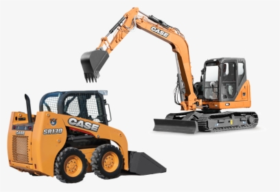 Bobcat And Excavator - Case Cx90d, HD Png Download, Free Download