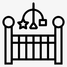 Baby Crib - Kid Bedroom Icon, HD Png Download, Free Download