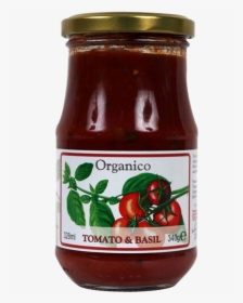 Organic Tomato And Basil Sauce - Basil, HD Png Download, Free Download