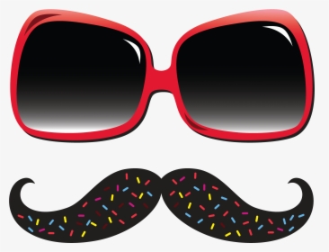 Glasses And Moustache, HD Png Download, Free Download