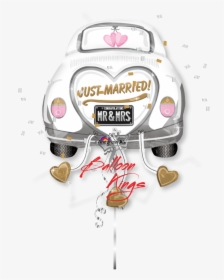 Just Married Car - Auto Just Married Clipart, HD Png Download, Free Download
