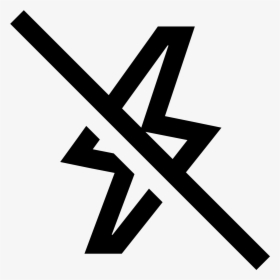 This Image Is Composed Of A Lightning Bolt - Cross, HD Png Download, Free Download