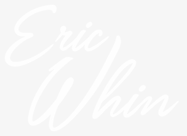Eric Whin Saratoga Springs Wedding Dj - Calligraphy, HD Png Download, Free Download