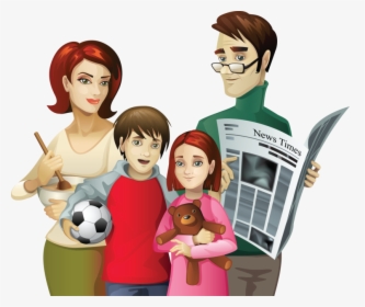 Transparent Family Playing Clipart - Animation Family Png Gif, Png Download, Free Download