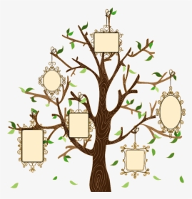 Family Tree Illustration Creative Euclidean Vector - Creative Family Tree Design, HD Png Download, Free Download