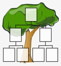 Simple Blank Family Tree, HD Png Download, Free Download