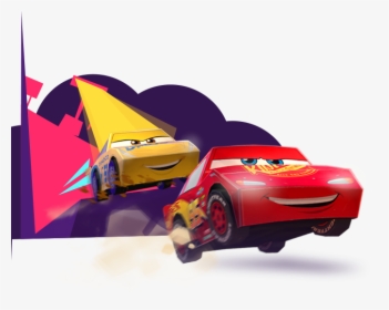 Disney Cubes Play - Sports Car, HD Png Download, Free Download