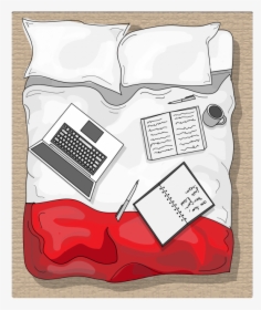 Study In Bed, HD Png Download, Free Download