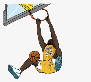 Graphic Free Murphy Miranda Shaquille O Neal Illustration - Shaquille O Neal Png, Transparent Png, Free Download