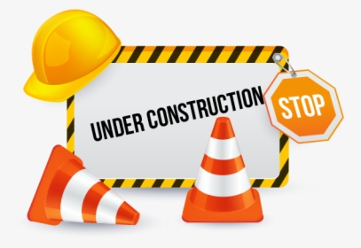 Under Construction Sign Free Vector And Png - Construction, Transparent Png, Free Download