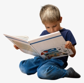Transparent Child Studying Clipart - Child Reading Png, Png Download, Free Download