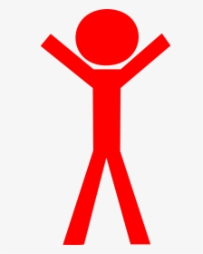 Red Stick Figure Png, Transparent Png, Free Download